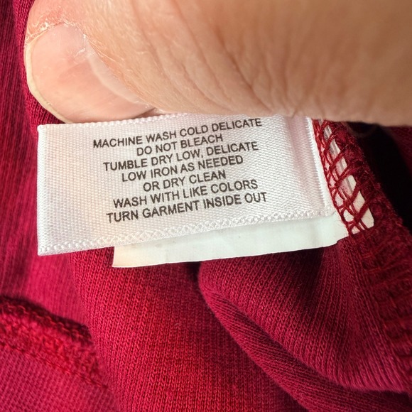 Cutter& Buck South Carolina Gamecocks V Neck Sweater Vest L/G Burgundy - Picture 5 of 12